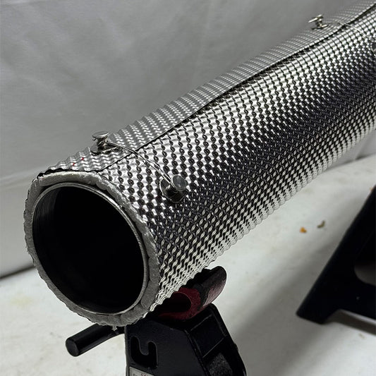 Anchored Pipe Heat Shield