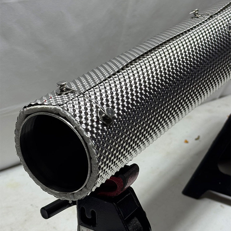 Anchored Pipe Heat Shield